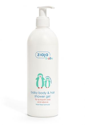 Ziaja Baby sprchov gel na vlasy a tlo 400 ml